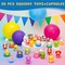 30-Pack Squishy Animals with Capsules – Slow-Rising Stress Relief Toys, Party Favors, Birthday Gifts, Sensory Fidget Toys for Kids, Classroom Rewards, Travel & Claw Machine Prizes